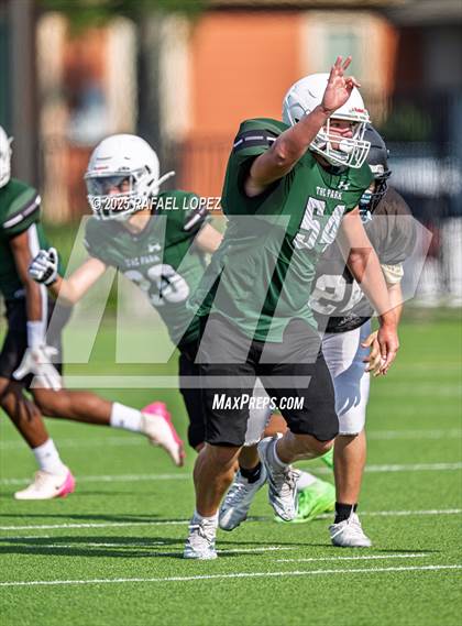Thumbnail 3 in Kingwood Park vs. Galena Park (Scrimmage) photogallery.