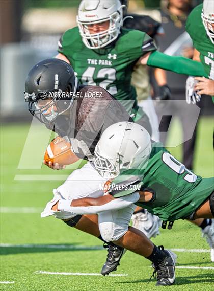 Thumbnail 3 in Kingwood Park vs. Galena Park (Scrimmage) photogallery.
