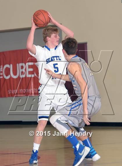 Thumbnail 1 in Santa Margarita @ Seattle Prep (MaxPreps Holiday Classic) photogallery.