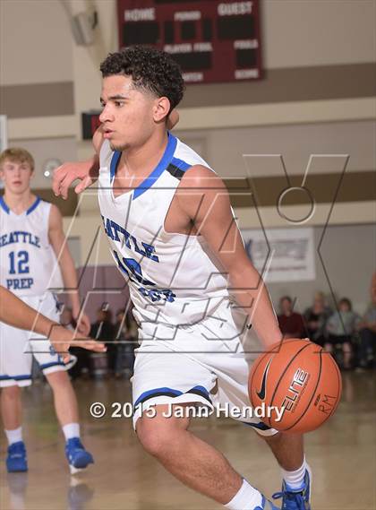 Thumbnail 1 in Santa Margarita @ Seattle Prep (MaxPreps Holiday Classic) photogallery.