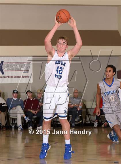 Thumbnail 1 in Santa Margarita @ Seattle Prep (MaxPreps Holiday Classic) photogallery.