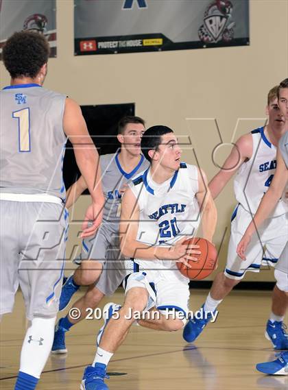 Thumbnail 3 in Santa Margarita @ Seattle Prep (MaxPreps Holiday Classic) photogallery.