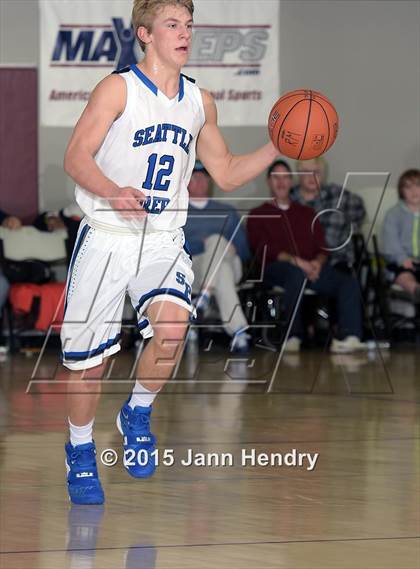 Thumbnail 2 in Santa Margarita @ Seattle Prep (MaxPreps Holiday Classic) photogallery.