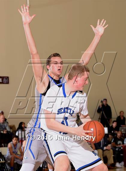 Thumbnail 1 in Santa Margarita @ Seattle Prep (MaxPreps Holiday Classic) photogallery.
