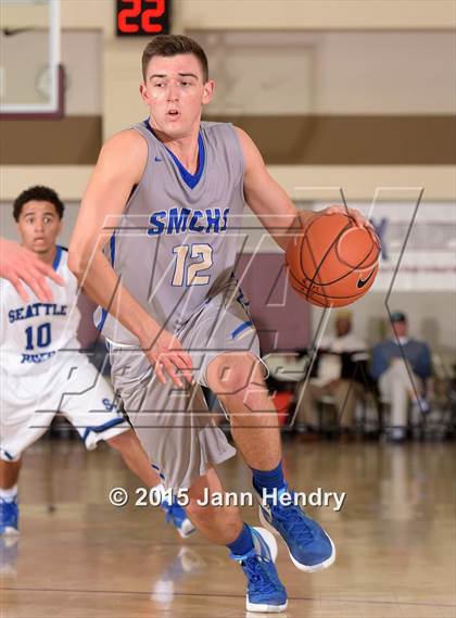 Thumbnail 2 in Santa Margarita @ Seattle Prep (MaxPreps Holiday Classic) photogallery.