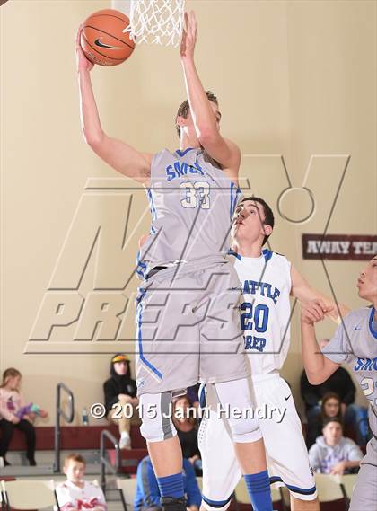 Thumbnail 1 in Santa Margarita @ Seattle Prep (MaxPreps Holiday Classic) photogallery.