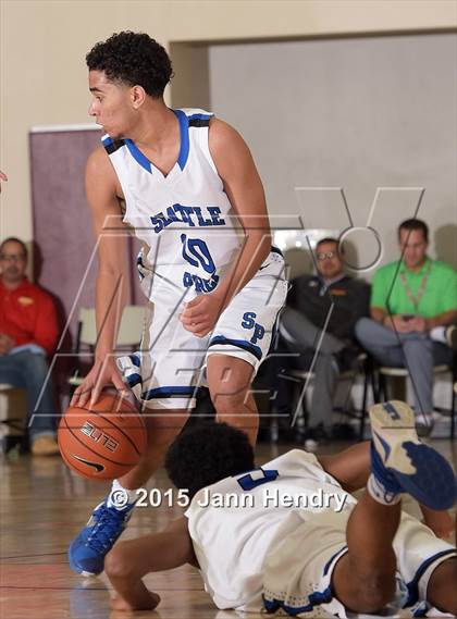 Thumbnail 1 in Santa Margarita @ Seattle Prep (MaxPreps Holiday Classic) photogallery.