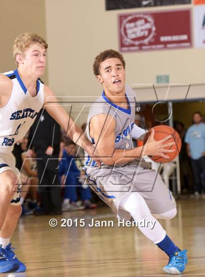 Thumbnail 2 in Santa Margarita @ Seattle Prep (MaxPreps Holiday Classic) photogallery.