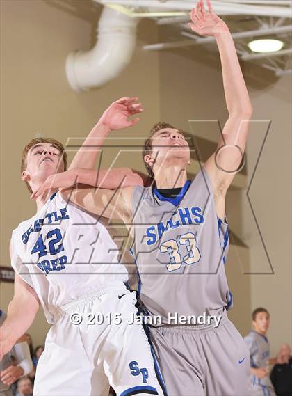 Thumbnail 2 in Santa Margarita @ Seattle Prep (MaxPreps Holiday Classic) photogallery.