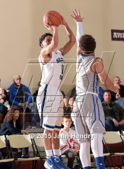 Thumbnail 1 in Santa Margarita @ Seattle Prep (MaxPreps Holiday Classic) photogallery.