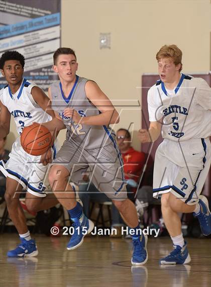 Thumbnail 1 in Santa Margarita @ Seattle Prep (MaxPreps Holiday Classic) photogallery.