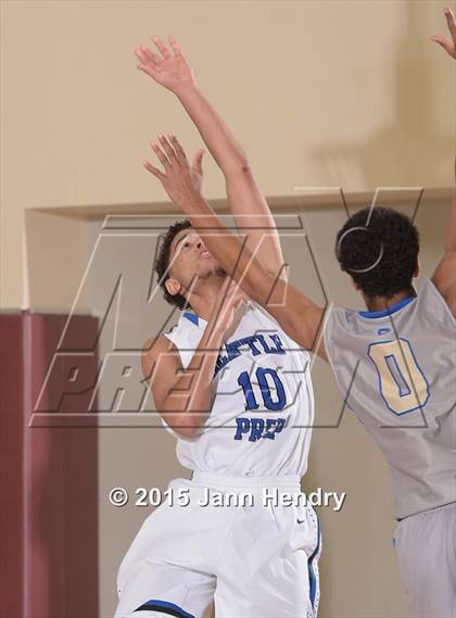 Thumbnail 2 in Santa Margarita @ Seattle Prep (MaxPreps Holiday Classic) photogallery.