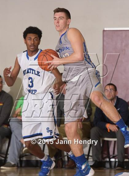 Thumbnail 3 in Santa Margarita @ Seattle Prep (MaxPreps Holiday Classic) photogallery.