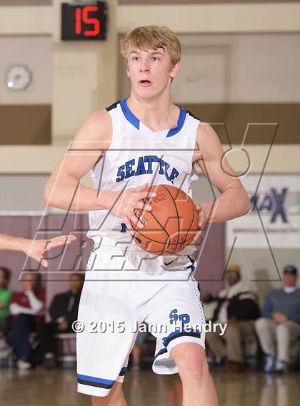 Thumbnail 3 in Santa Margarita @ Seattle Prep (MaxPreps Holiday Classic) photogallery.