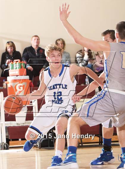 Thumbnail 1 in Santa Margarita @ Seattle Prep (MaxPreps Holiday Classic) photogallery.