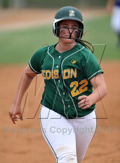 Thumbnail 1 in Edison vs. Temescal Canyon (Woodbridge Tournament) photogallery.