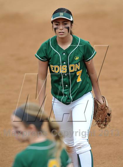Thumbnail 1 in Edison vs. Temescal Canyon (Woodbridge Tournament) photogallery.
