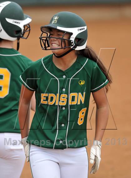Thumbnail 3 in Edison vs. Temescal Canyon (Woodbridge Tournament) photogallery.