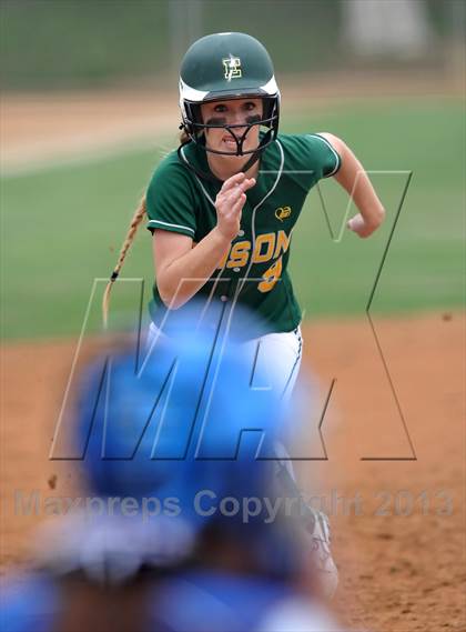 Thumbnail 3 in Edison vs. Temescal Canyon (Woodbridge Tournament) photogallery.