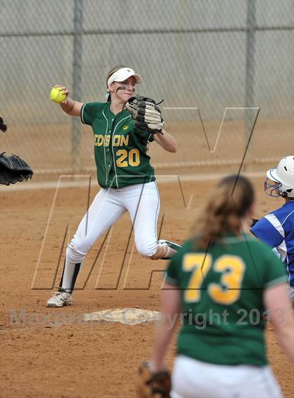Thumbnail 2 in Edison vs. Temescal Canyon (Woodbridge Tournament) photogallery.