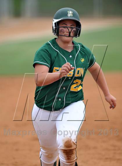 Thumbnail 3 in Edison vs. Temescal Canyon (Woodbridge Tournament) photogallery.