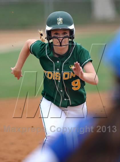 Thumbnail 2 in Edison vs. Temescal Canyon (Woodbridge Tournament) photogallery.