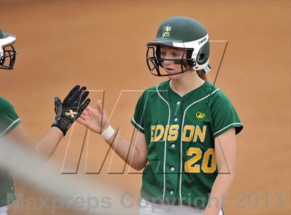 Thumbnail 3 in Edison vs. Temescal Canyon (Woodbridge Tournament) photogallery.