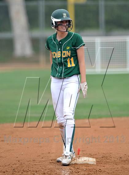 Thumbnail 3 in Edison vs. Temescal Canyon (Woodbridge Tournament) photogallery.