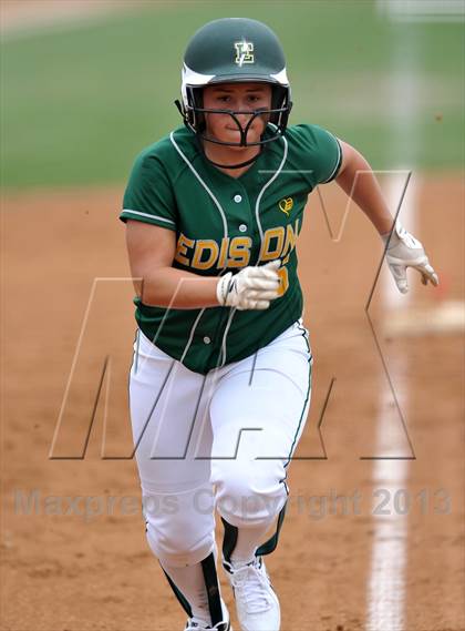 Thumbnail 3 in Edison vs. Temescal Canyon (Woodbridge Tournament) photogallery.