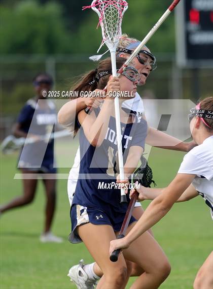Thumbnail 1 in Croatan vs North Brunswick (NCHSAA Round 2) photogallery.