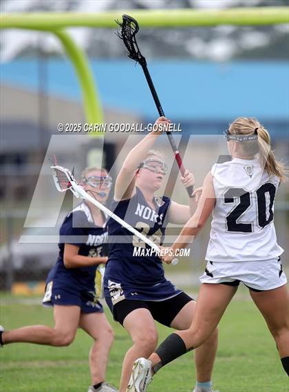 Thumbnail 1 in Croatan vs North Brunswick (NCHSAA Round 2) photogallery.