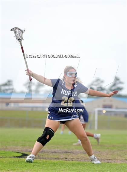 Thumbnail 1 in Croatan vs North Brunswick (NCHSAA Round 2) photogallery.