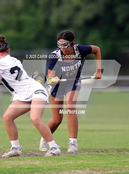 Thumbnail 2 in Croatan vs North Brunswick (NCHSAA Round 2) photogallery.