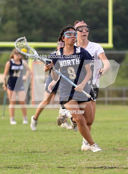 Thumbnail 2 in Croatan vs North Brunswick (NCHSAA Round 2) photogallery.