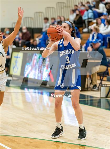 Thumbnail 2 in Indianapolis Bishop Chatard vs Cathedral (City Tournament Final) photogallery.