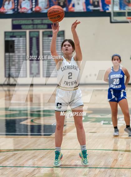 Thumbnail 1 in Indianapolis Bishop Chatard vs Cathedral (City Tournament Final) photogallery.