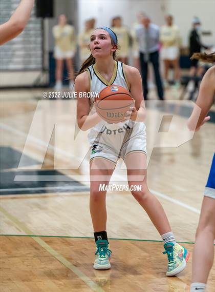 Thumbnail 2 in Indianapolis Bishop Chatard vs Cathedral (City Tournament Final) photogallery.
