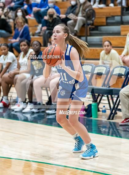 Thumbnail 1 in Indianapolis Bishop Chatard vs Cathedral (City Tournament Final) photogallery.