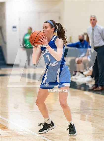 Thumbnail 3 in Indianapolis Bishop Chatard vs Cathedral (City Tournament Final) photogallery.