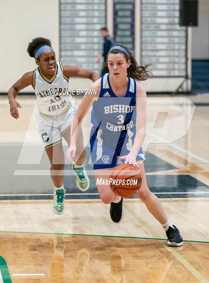 Thumbnail 2 in Indianapolis Bishop Chatard vs Cathedral (City Tournament Final) photogallery.