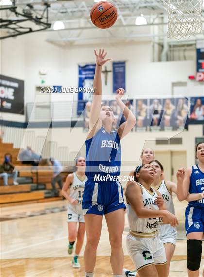 Thumbnail 1 in Indianapolis Bishop Chatard vs Cathedral (City Tournament Final) photogallery.