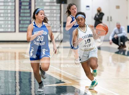 Thumbnail 2 in Indianapolis Bishop Chatard vs Cathedral (City Tournament Final) photogallery.
