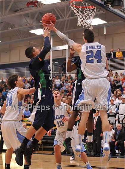 Thumbnail 2 in Kennedy @ Valor Christian  (CHSAA 4A Great 8) photogallery.