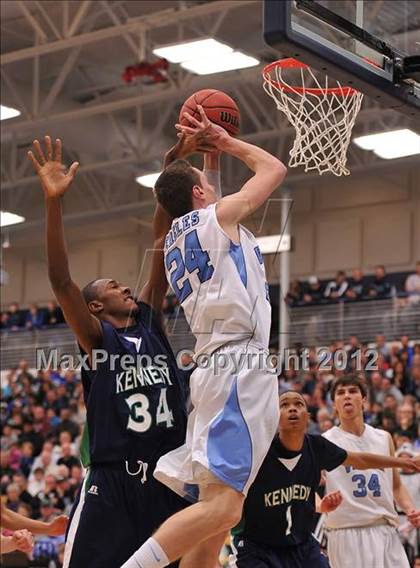 Thumbnail 2 in Kennedy @ Valor Christian  (CHSAA 4A Great 8) photogallery.