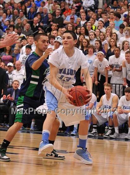 Thumbnail 3 in Kennedy @ Valor Christian  (CHSAA 4A Great 8) photogallery.