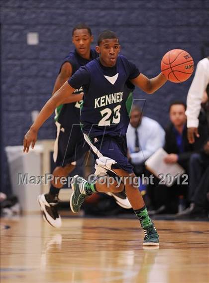 Thumbnail 3 in Kennedy @ Valor Christian  (CHSAA 4A Great 8) photogallery.