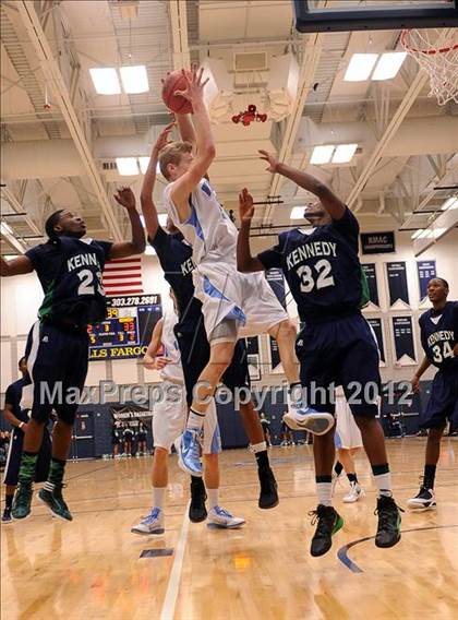 Thumbnail 2 in Kennedy @ Valor Christian  (CHSAA 4A Great 8) photogallery.