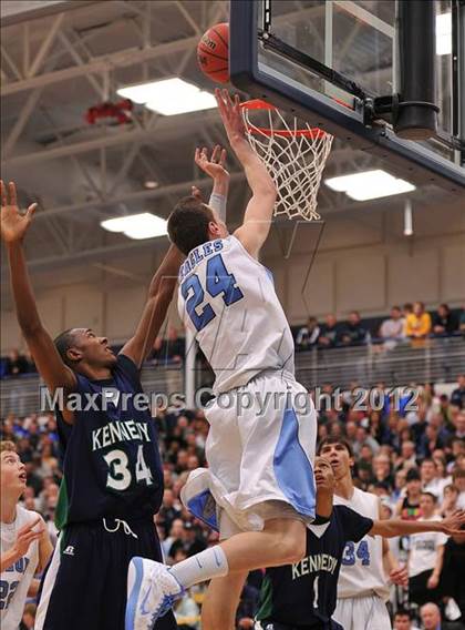 Thumbnail 3 in Kennedy @ Valor Christian  (CHSAA 4A Great 8) photogallery.