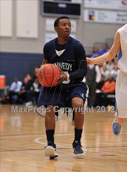 Thumbnail 2 in Kennedy @ Valor Christian  (CHSAA 4A Great 8) photogallery.