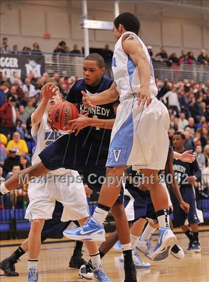 Thumbnail 2 in Kennedy @ Valor Christian  (CHSAA 4A Great 8) photogallery.